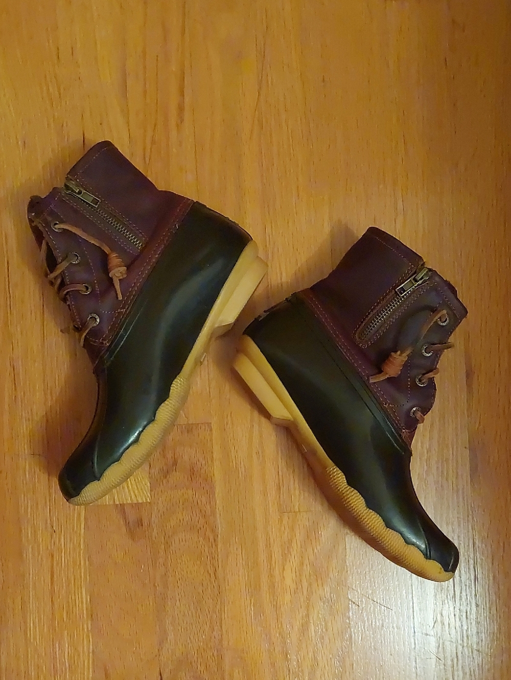 Bundle Ariat Heritage Lacer Boots & Waterproof Sperry & Hisea Rain Boots 8 - Picture 9 of 16